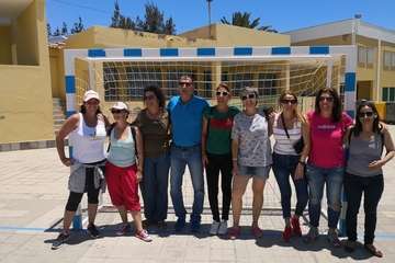 Jornada de convivencia deportiva en El Goro (Foto TA)